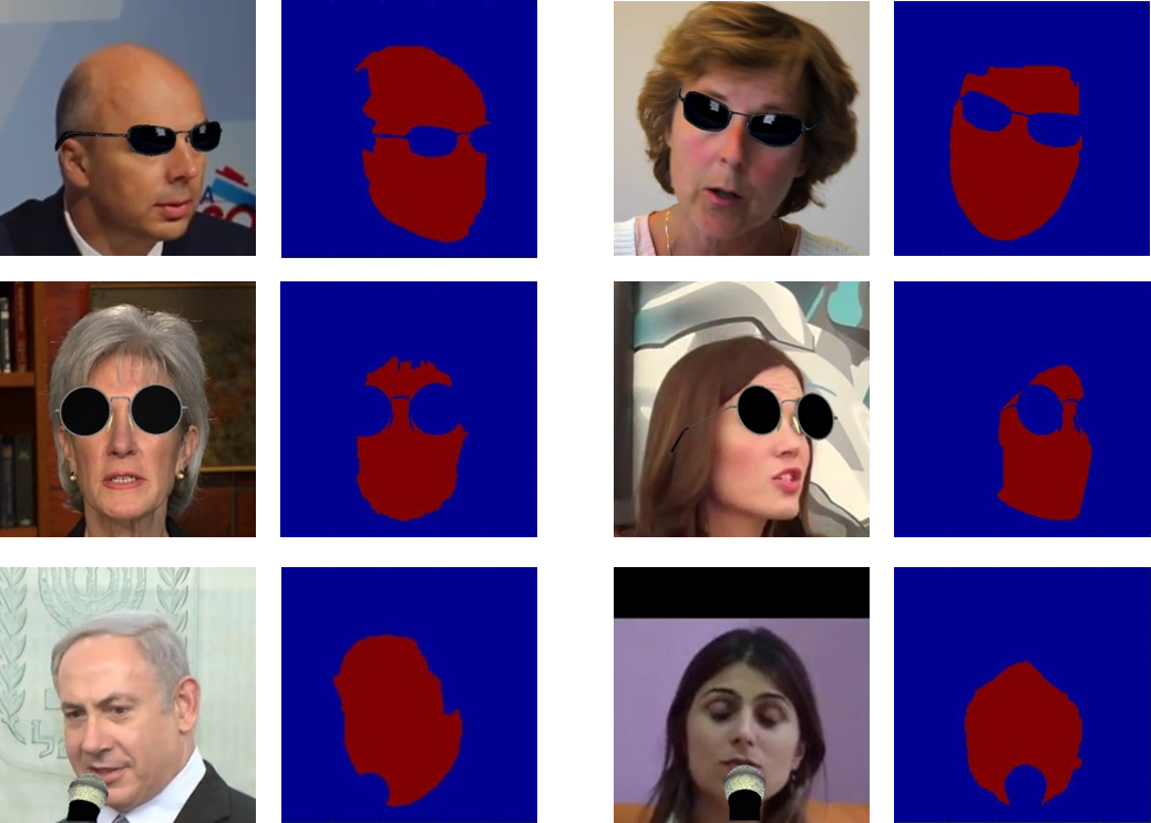 Face Segmentation CNN (FCN-8s-VGG)